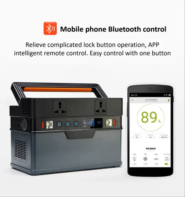 Portable Solar Generator Power Station - Image 3