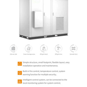 Outdoor Cabinet Type Energy Storage System